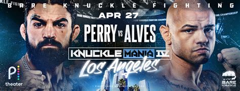 BKFC KnuckleMania 4 Results: Perry vs. Alves .